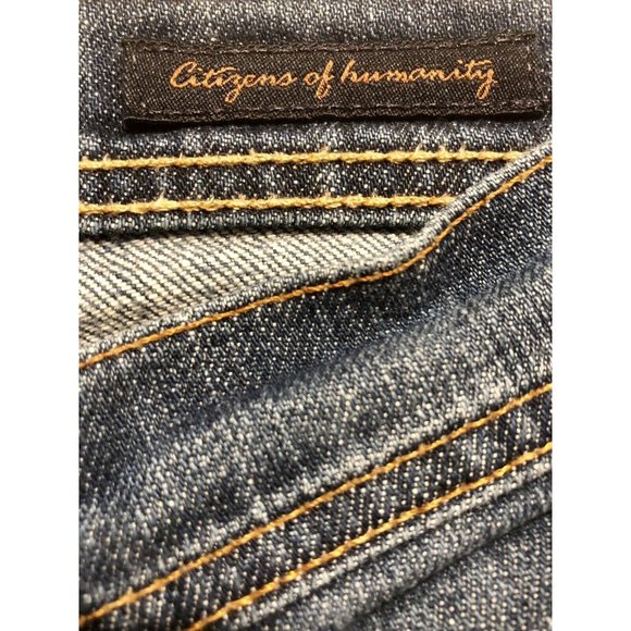 Citizens Of Humanity Blue Flare Jeans - Picture 3 of 9